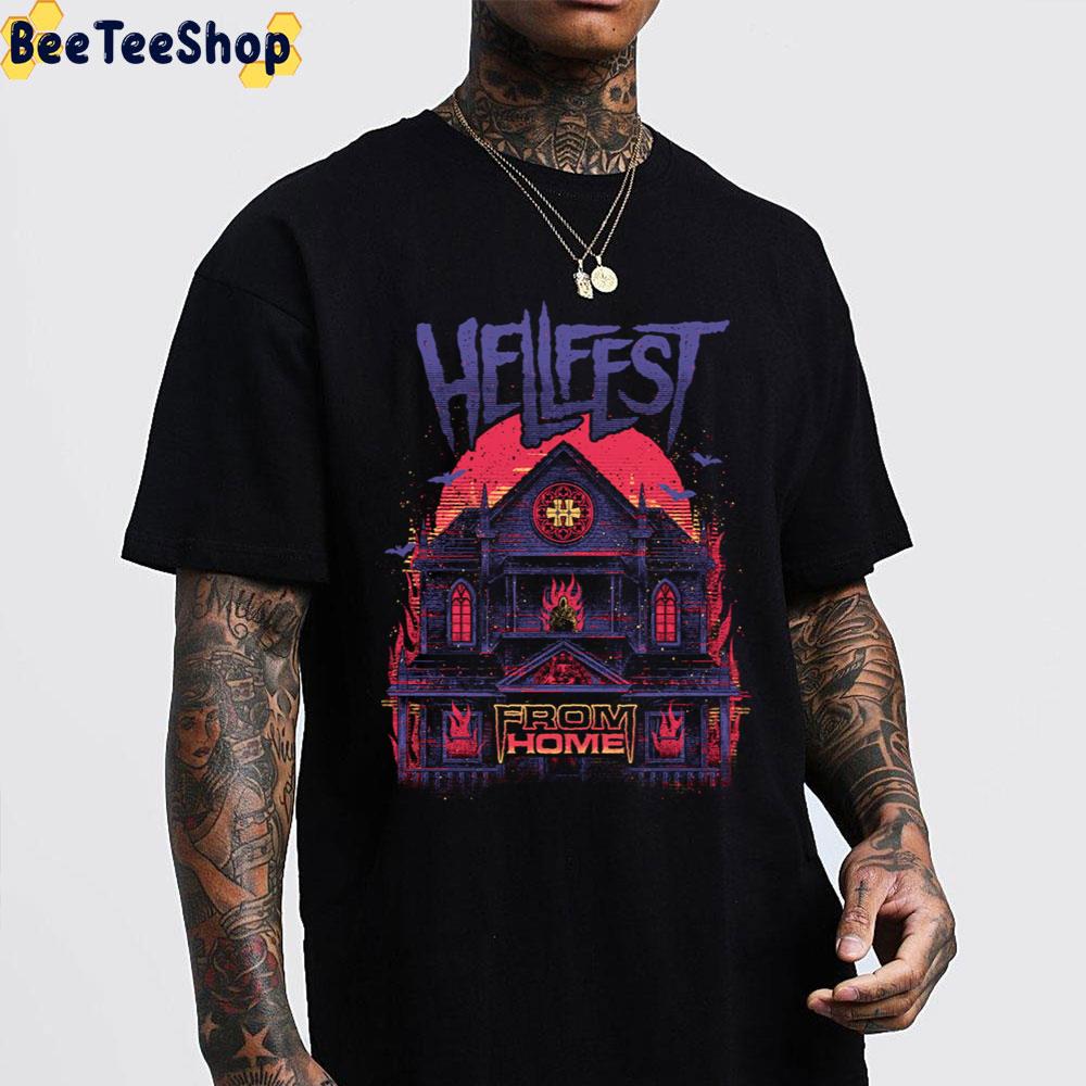Hellfest From Home Halloween Unisex Sweatshirt Hellfest From Home Halloween Unisex Sweatshirt