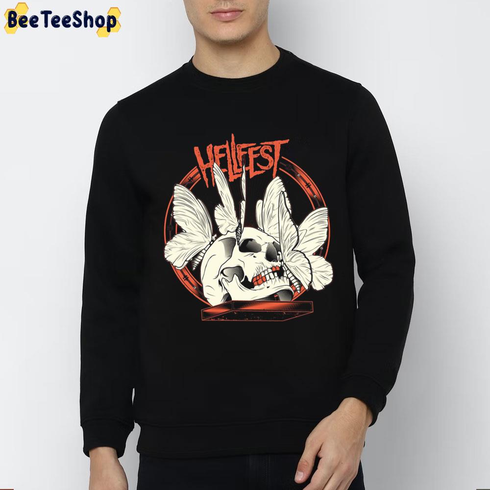 Hellfest Skull Art Halloween Unisex Sweatshirt Hellfest Skull Art Halloween Unisex Sweatshirt