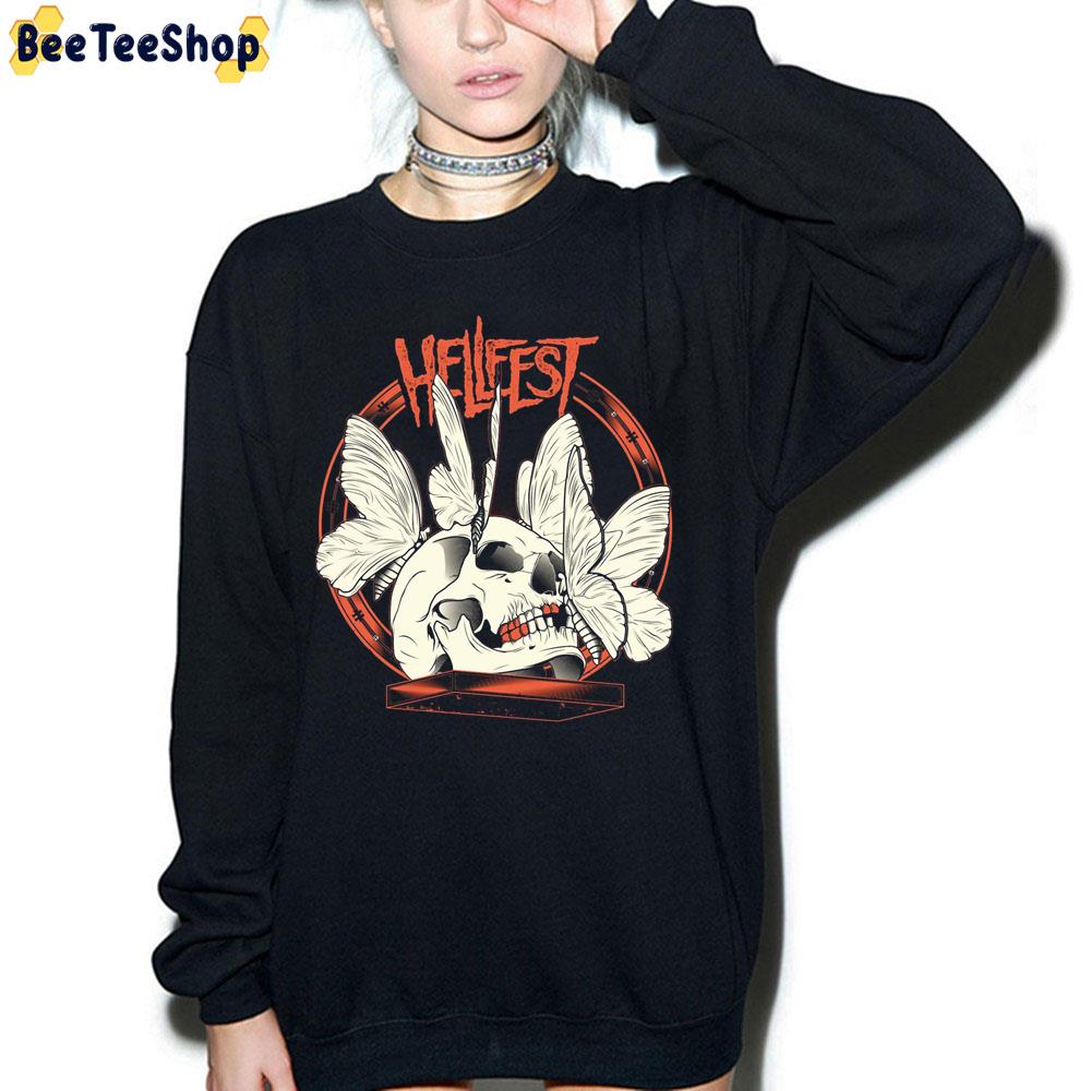 Hellfest Skull Art Halloween Unisex Sweatshirt Hellfest Skull Art Halloween Unisex Sweatshirt
