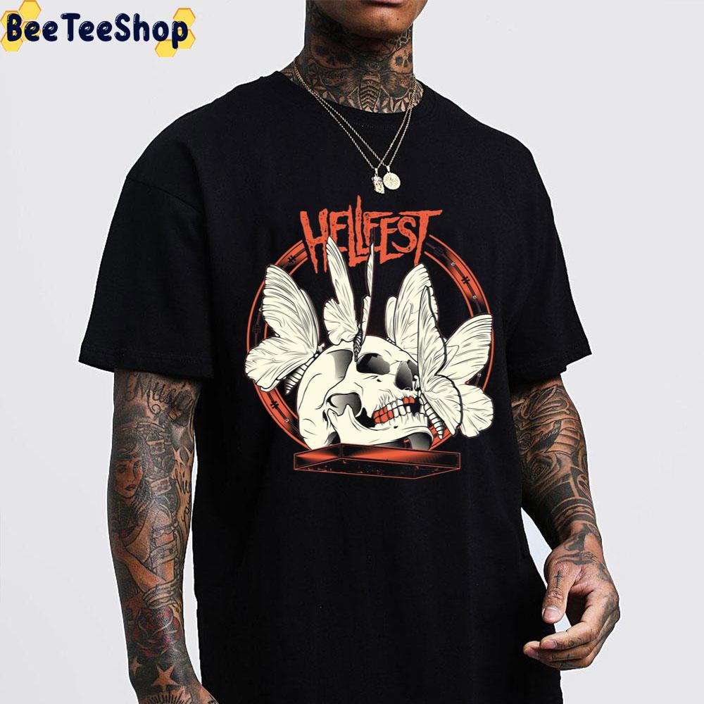 Hellfest Skull Art Halloween Unisex Sweatshirt Hellfest Skull Art Halloween Unisex Sweatshirt