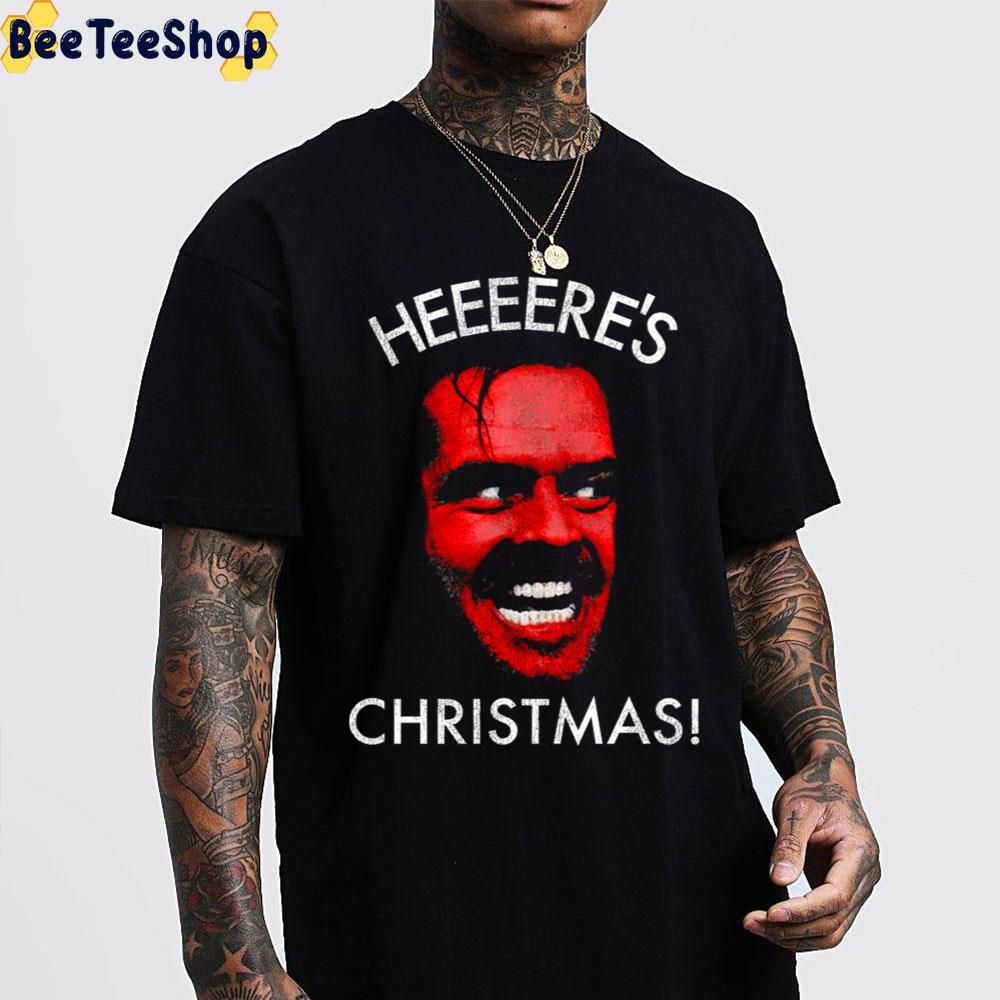 Here's Christmas The Shining Jack Torrance Claus Halloween Trending Unisex Sweatshirt Here's Christmas The Shining Jack Torrance Claus Halloween Trending Unisex Sweatshirt