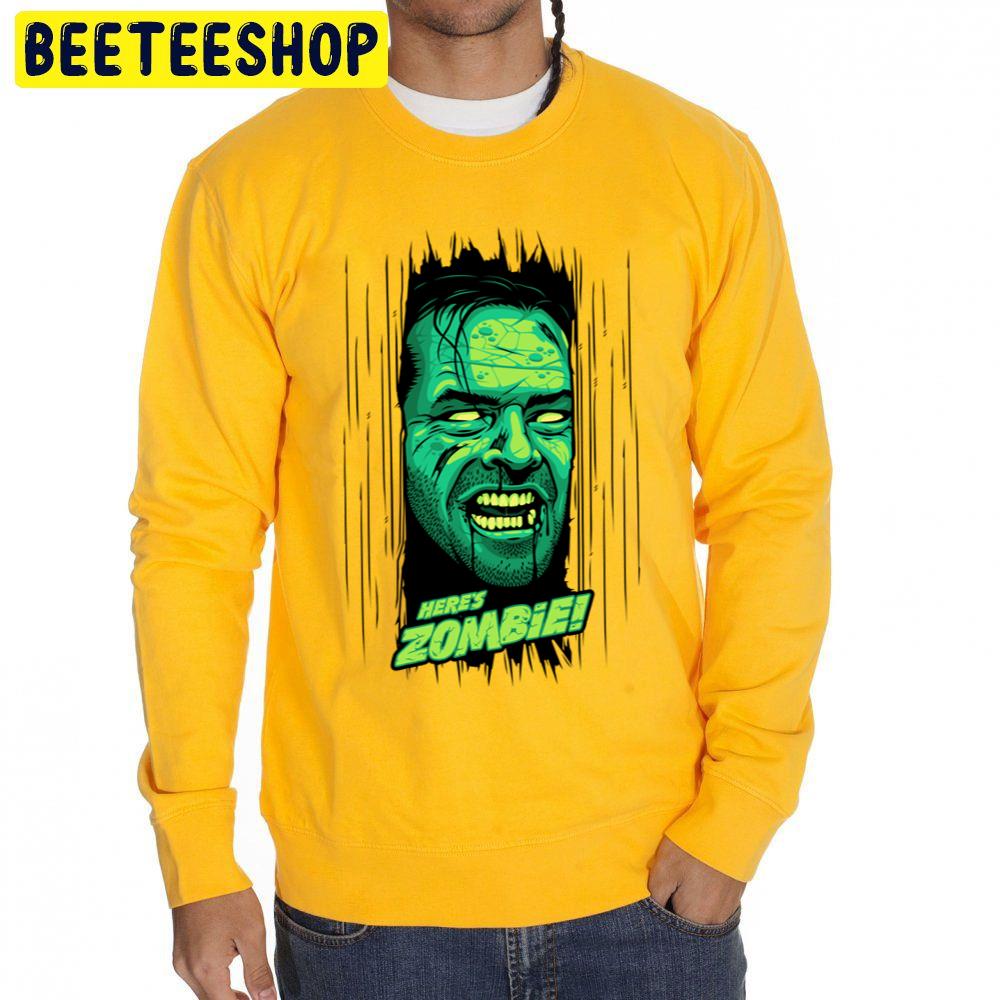 Here's Zombie Halloween Trending Unisex Sweatshirt Here's Zombie Halloween Trending Unisex Sweatshirt