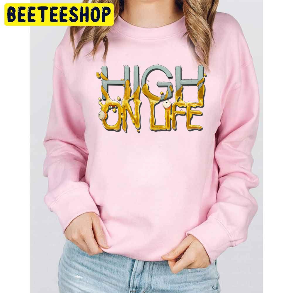 High On Life Game Trending Unisex Sweatshirt High On Life Game Trending Unisex Sweatshirt
