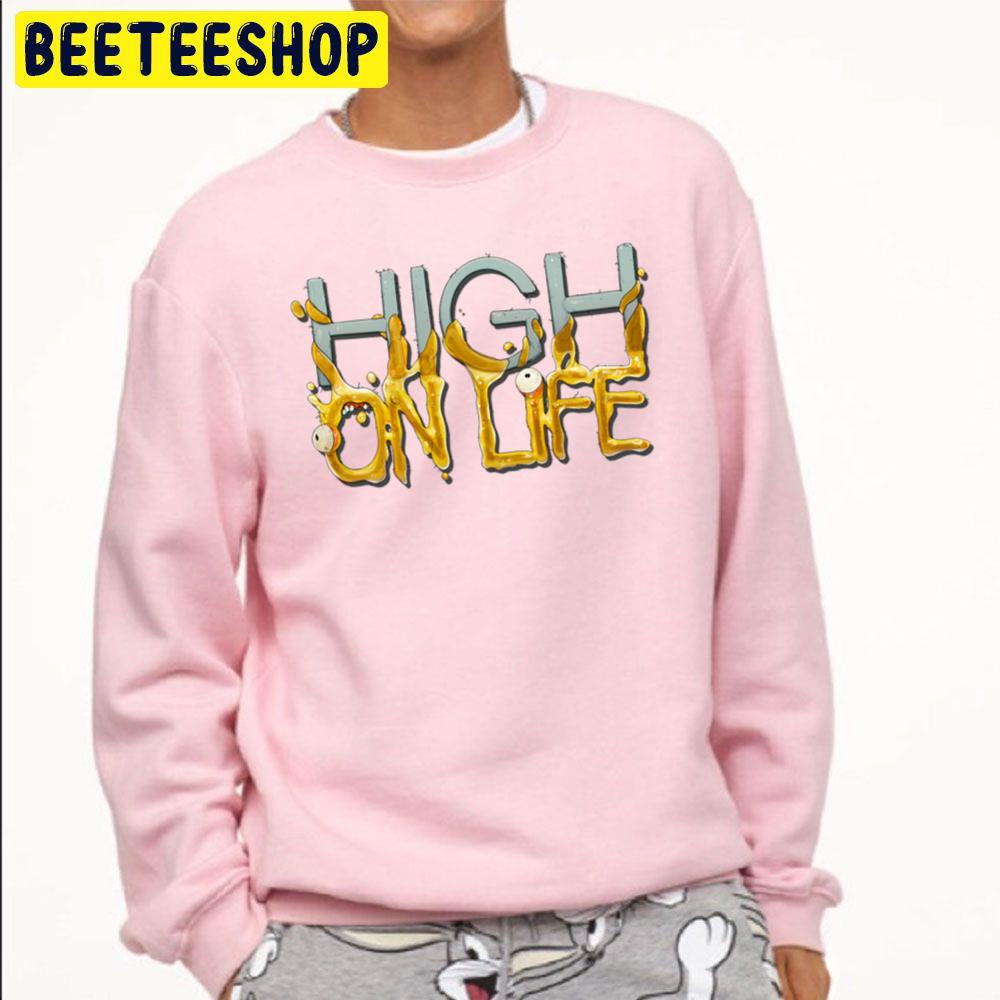High On Life Game Trending Unisex Sweatshirt High On Life Game Trending Unisex Sweatshirt