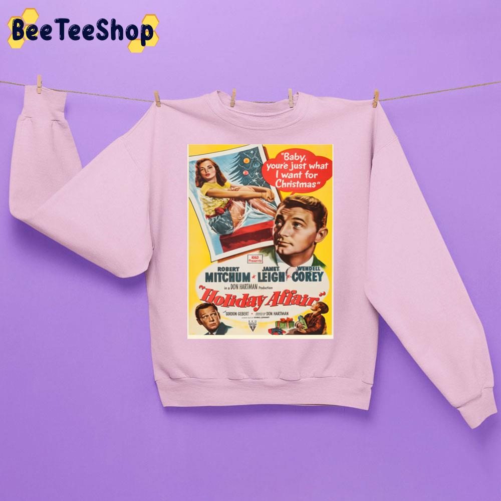Holiday Affair 1949 Hi Resolution Theatrical Release Movie Trending Unisex Sweatshirt Holiday Affair 1949 Hi Resolution Theatrical Release Movie Trending Unisex Sweatshirt