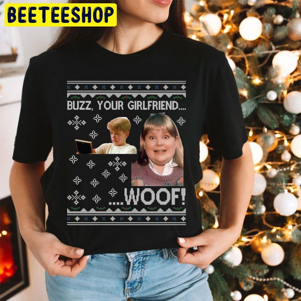 Home Alone Buzz Your Girlfriend Wood Christmas Trending Unisex Hoodie Home Alone Buzz Your Girlfriend Wood Christmas Trending Unisex Hoodie