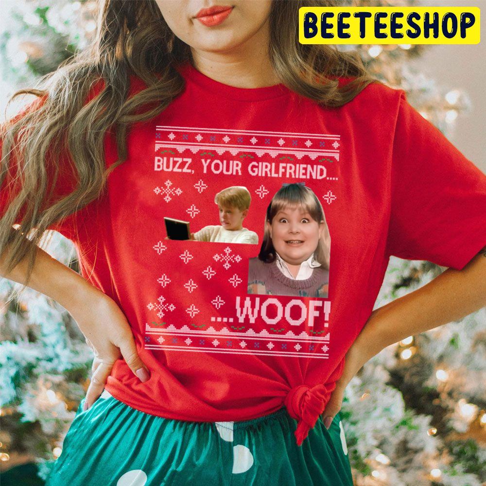 Home Alone Buzz Your Girlfriend Wood Christmas Trending Unisex Hoodie Home Alone Buzz Your Girlfriend Wood Christmas Trending Unisex Hoodie