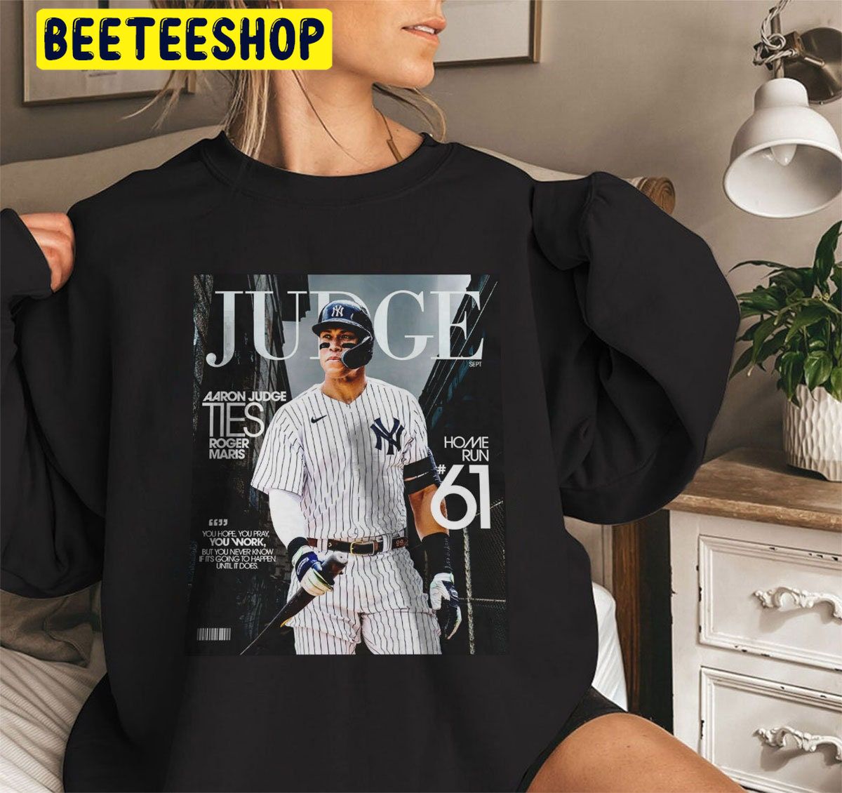 Home Runs Aaron Judge 61 St Hr Baseball Trending Unisex Sweatshirt Home Runs Aaron Judge 61 St Hr Baseball Trending Unisex Sweatshirt