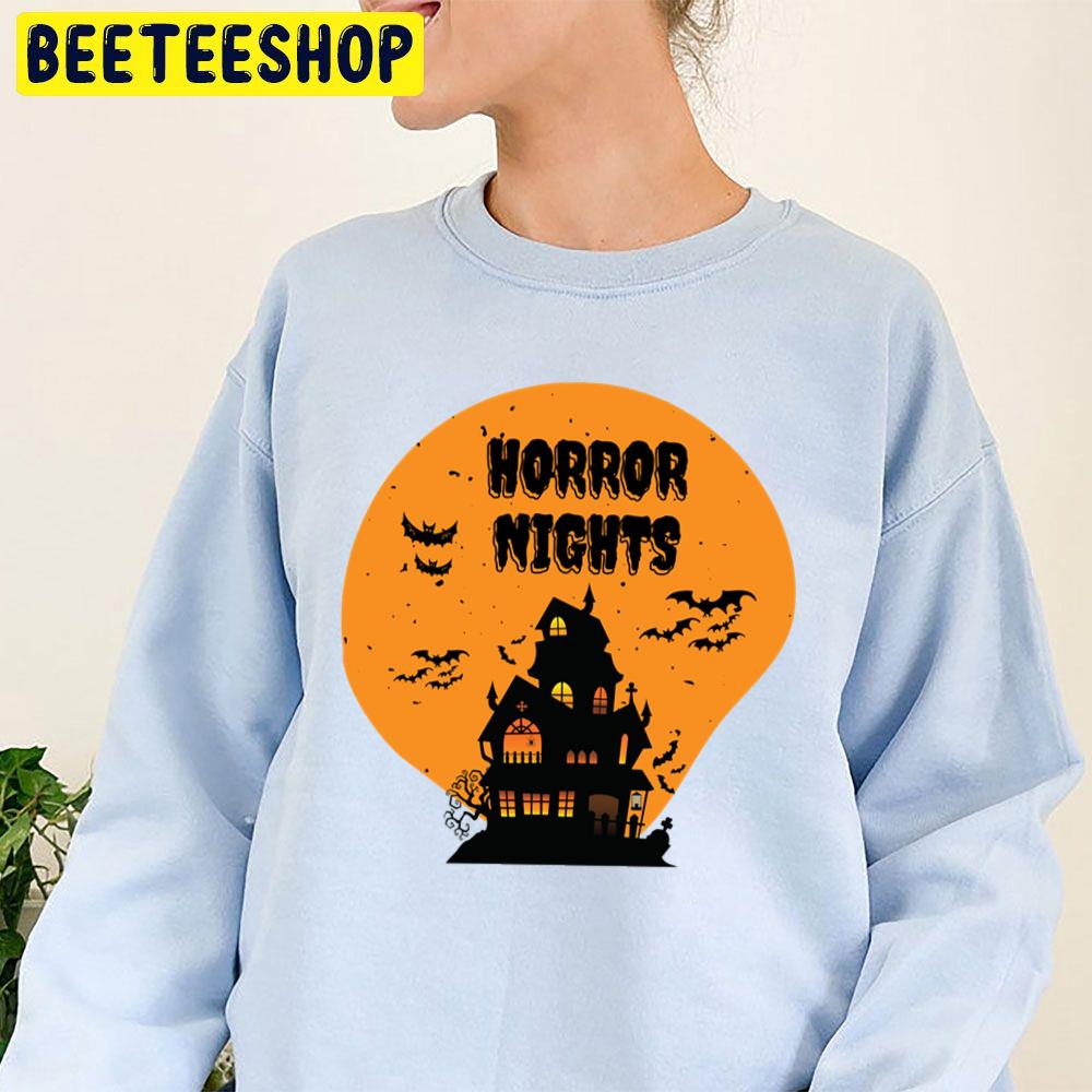 Horror Nights Halloween Trending Unisex Sweatshirt Horror Nights Halloween Trending Unisex Sweatshirt