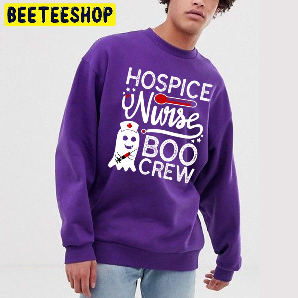 Hospice Nurse Boo Crew Ghost Nurse Halloween Trending Unisex Sweatshirt Hospice Nurse Boo Crew Ghost Nurse Halloween Trending Unisex Sweatshirt