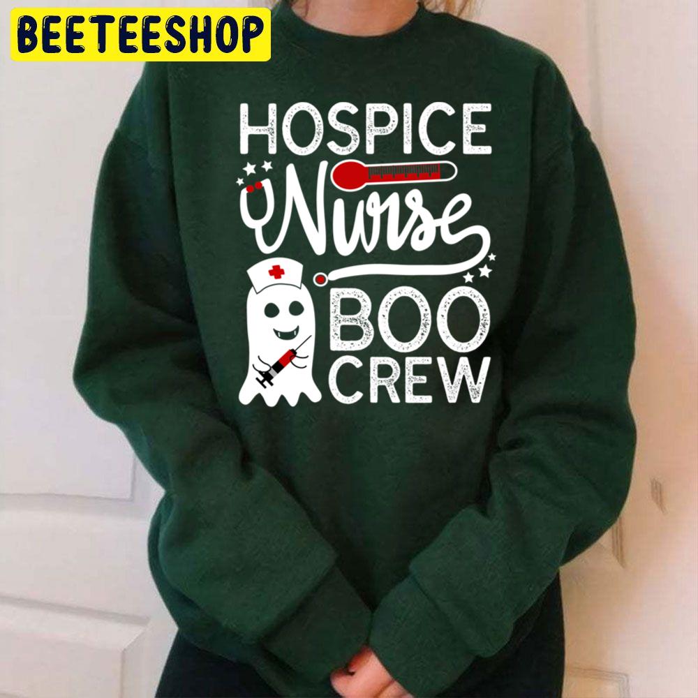 Hospice Nurse Boo Crew Ghost Nurse Halloween Trending Unisex Sweatshirt Hospice Nurse Boo Crew Ghost Nurse Halloween Trending Unisex Sweatshirt