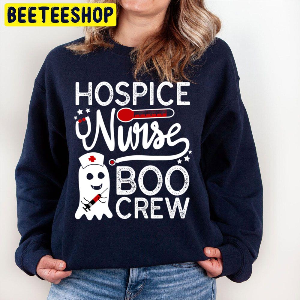 Hospice Nurse Boo Crew Ghost Nurse Halloween Trending Unisex Sweatshirt Hospice Nurse Boo Crew Ghost Nurse Halloween Trending Unisex Sweatshirt