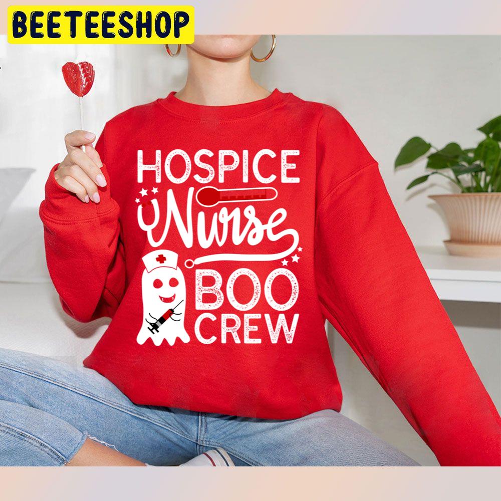 Hospice Nurse Boo Crew Ghost Nurse Halloween Trending Unisex Sweatshirt Hospice Nurse Boo Crew Ghost Nurse Halloween Trending Unisex Sweatshirt