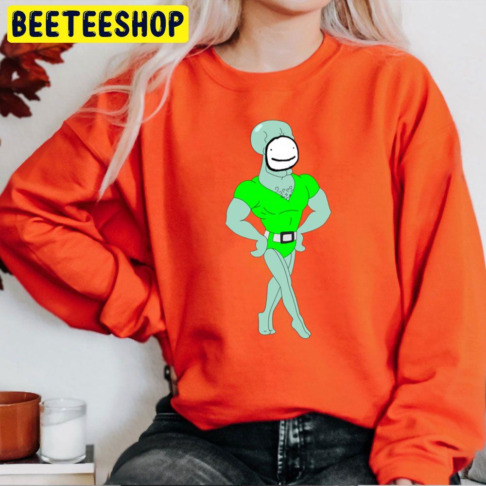 Hot Squidward's Dream Mask Cosplay Dream Face Trending Unisex Sweatshirt Hot Squidward's Dream Mask Cosplay Dream Face Trending Unisex Sweatshirt
