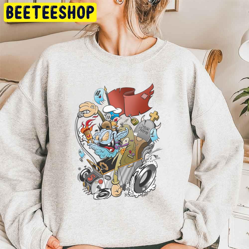 Hotrod Art Trending Unisex Sweatshirt Hotrod Art Trending Unisex Sweatshirt