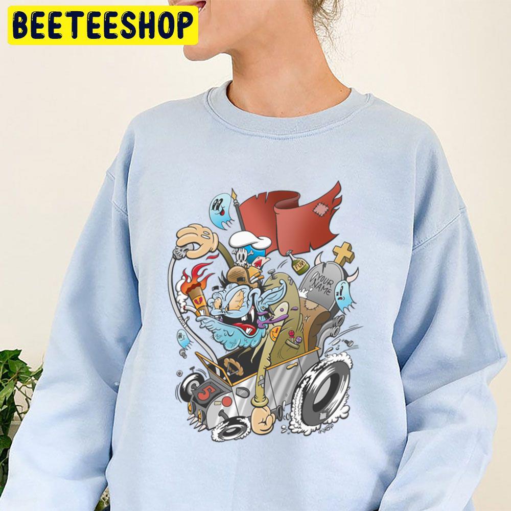 Hotrod Art Trending Unisex Sweatshirt Hotrod Art Trending Unisex Sweatshirt