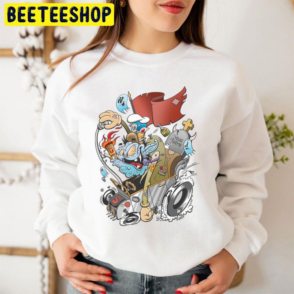 Hotrod Art Trending Unisex Sweatshirt Hotrod Art Trending Unisex Sweatshirt