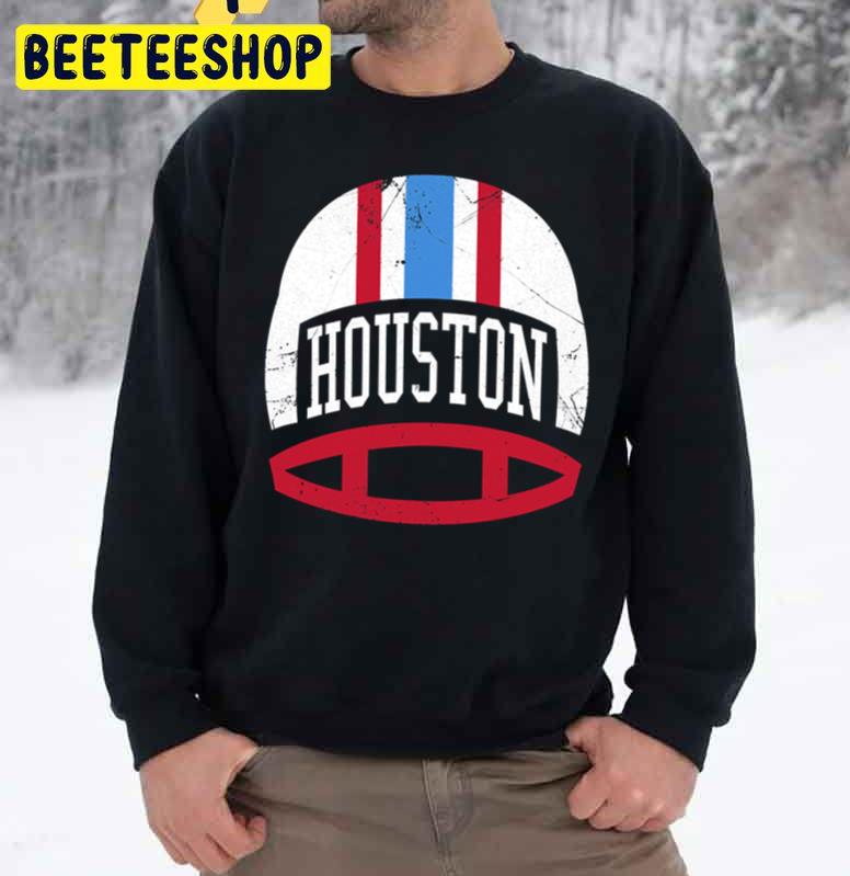 Houston Texans Football Retro Helmet Trending Unisex Sweatshirt Houston Texans Football Retro Helmet Trending Unisex Sweatshirt