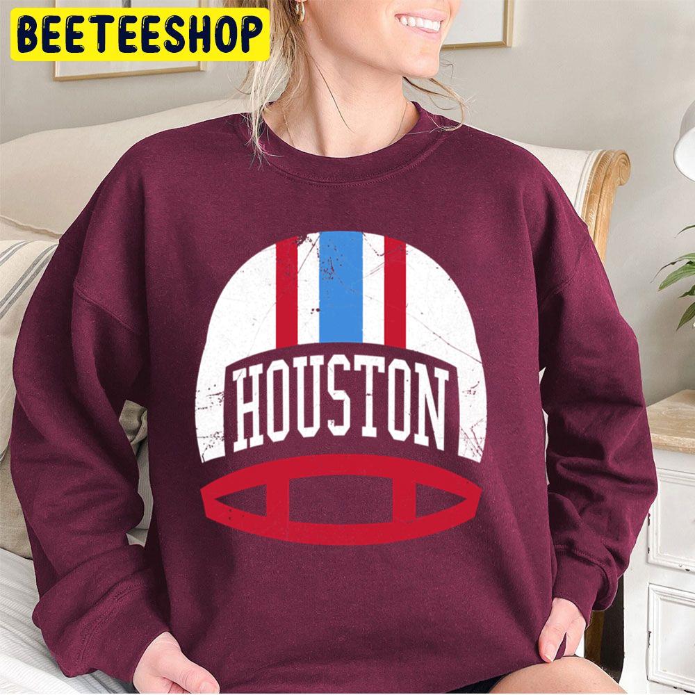 Houston Texans Football Retro Helmet Trending Unisex Sweatshirt Houston Texans Football Retro Helmet Trending Unisex Sweatshirt