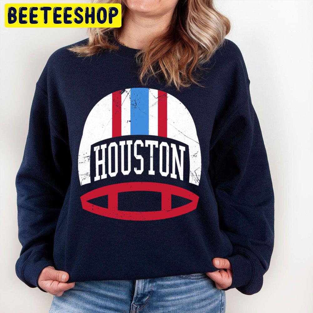 Houston Texans Football Retro Helmet Trending Unisex Sweatshirt Houston Texans Football Retro Helmet Trending Unisex Sweatshirt