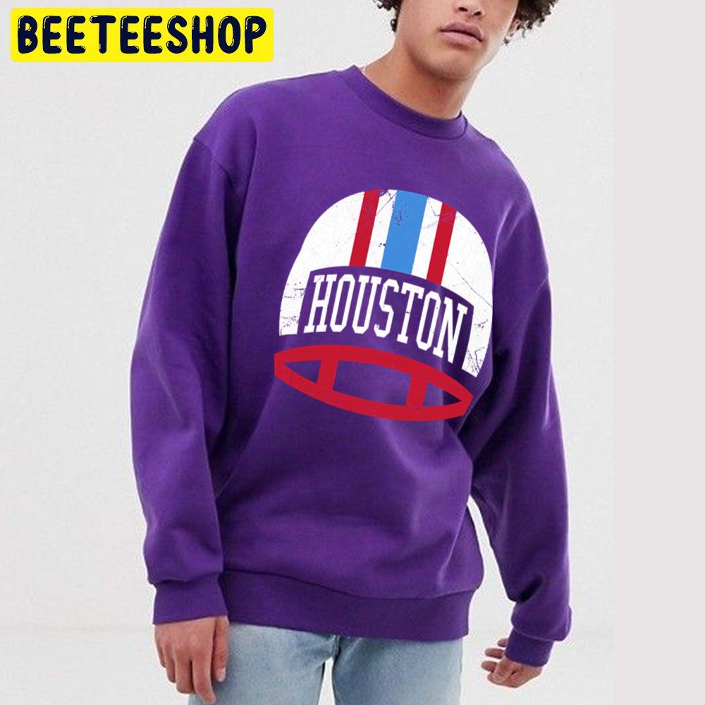 Houston Texans Football Retro Helmet Trending Unisex Sweatshirt Houston Texans Football Retro Helmet Trending Unisex Sweatshirt