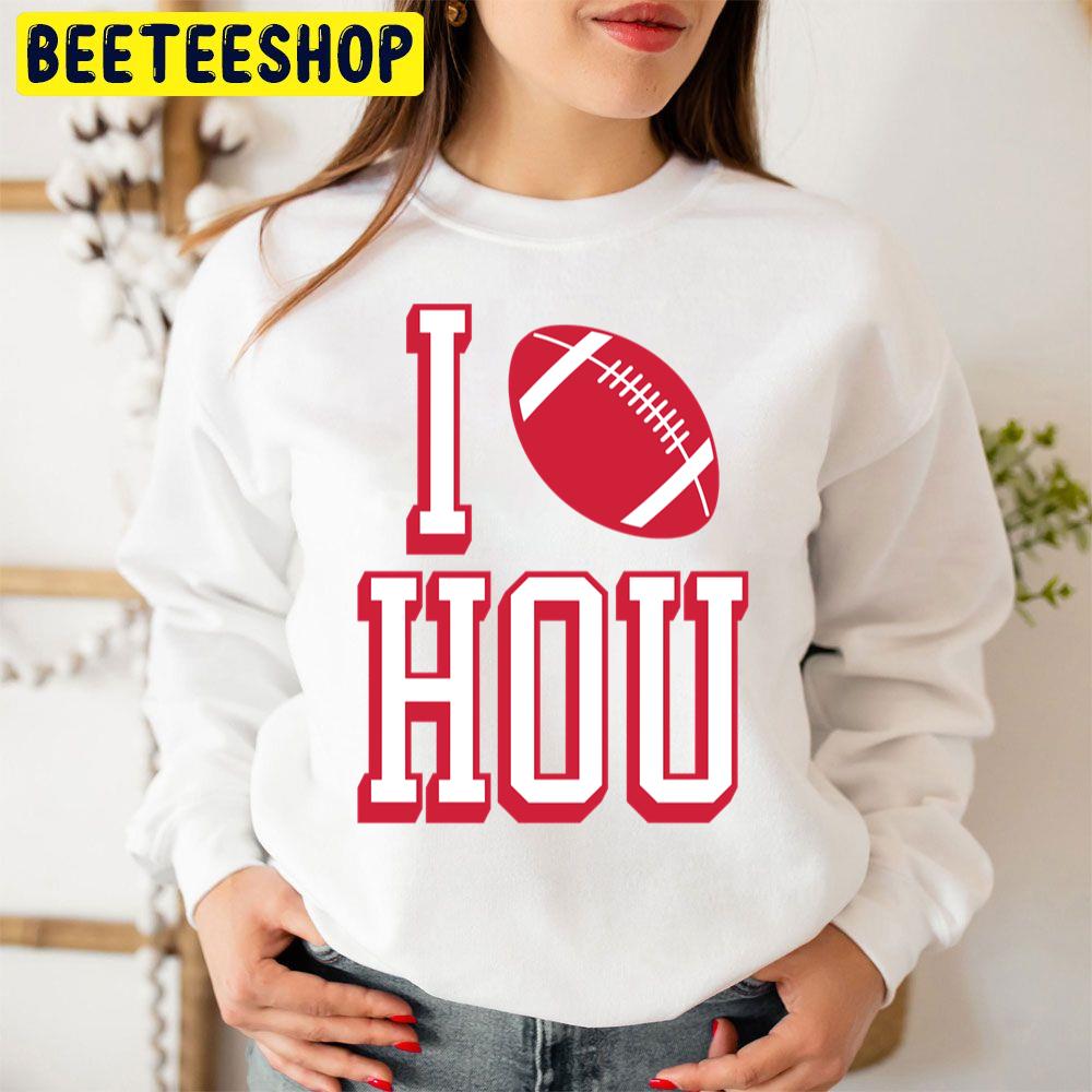 I Love Hou Houston Cougars Football Trending Unisex Sweatshirt I Love Hou Houston Cougars Football Trending Unisex Sweatshirt