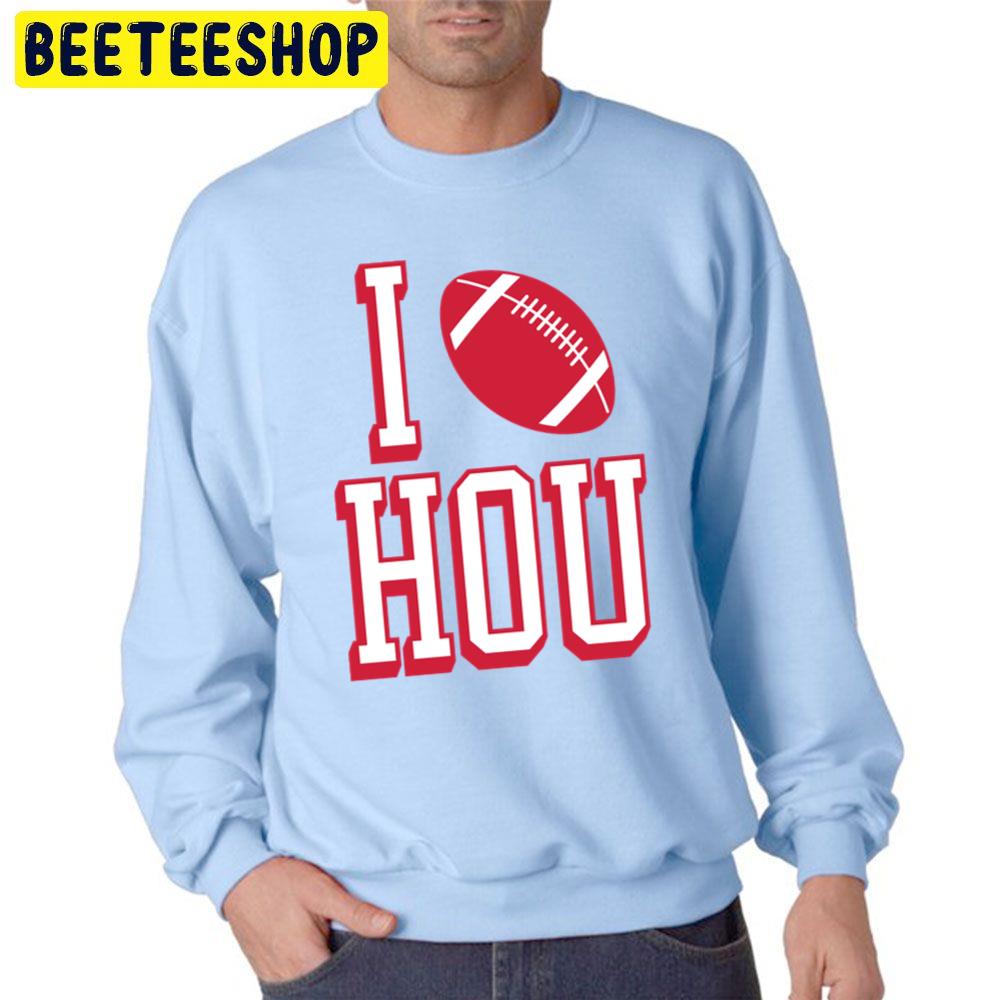 I Love Hou Houston Cougars Football Trending Unisex Sweatshirt I Love Hou Houston Cougars Football Trending Unisex Sweatshirt