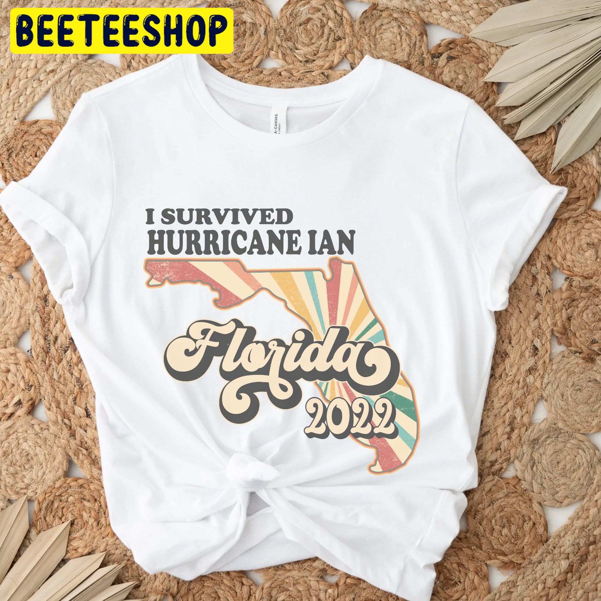 I Survived Hurricane Ian Retro 2022 Trending Unisex T-Shirt I Survived Hurricane Ian Retro 2022 Trending Unisex T-Shirt