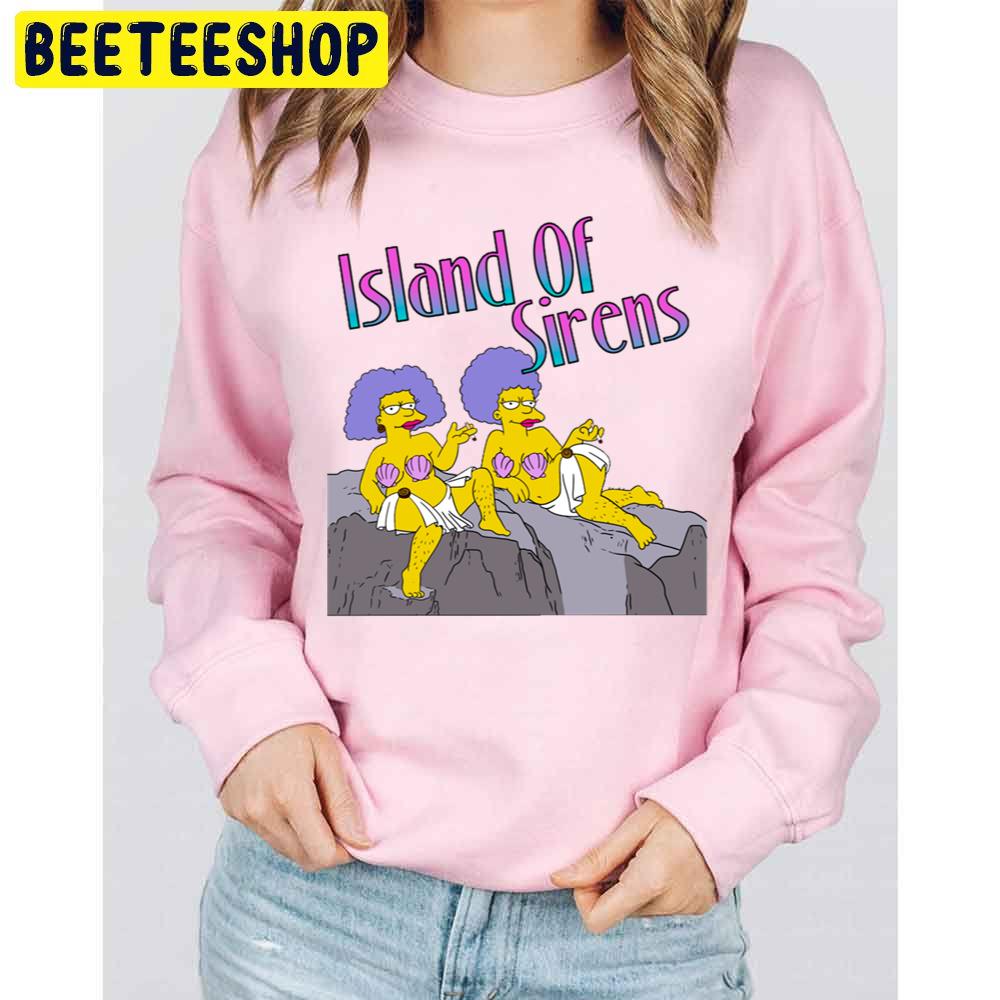 Island Of Sirens Funny The Simsons Unisex Sweatshirt Island Of Sirens Funny The Simsons Unisex Sweatshirt