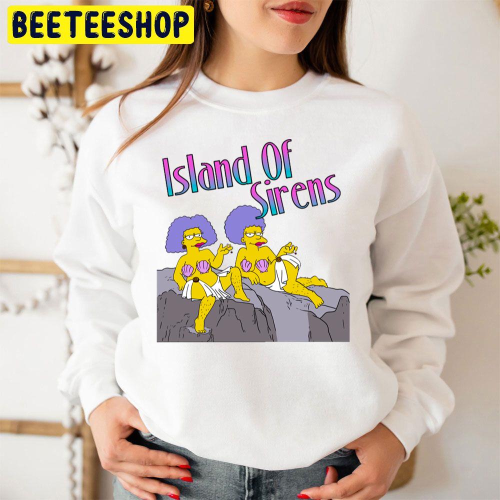 Island Of Sirens Funny The Simsons Unisex Sweatshirt Island Of Sirens Funny The Simsons Unisex Sweatshirt