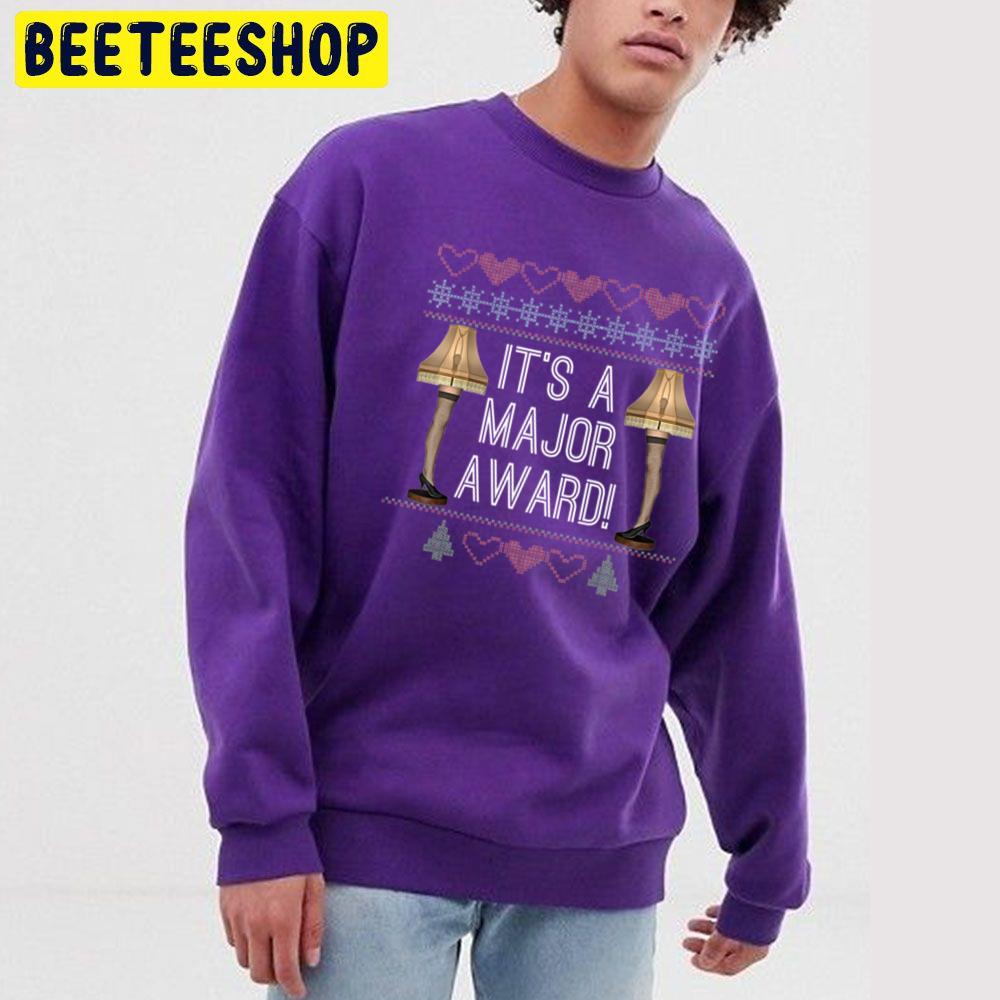 I'ts A Major Award Funny Christmas Fragile Leg Halloween Trending Unisex Sweatshirt I'ts A Major Award Funny Christmas Fragile Leg Halloween Trending Unisex Sweatshirt
