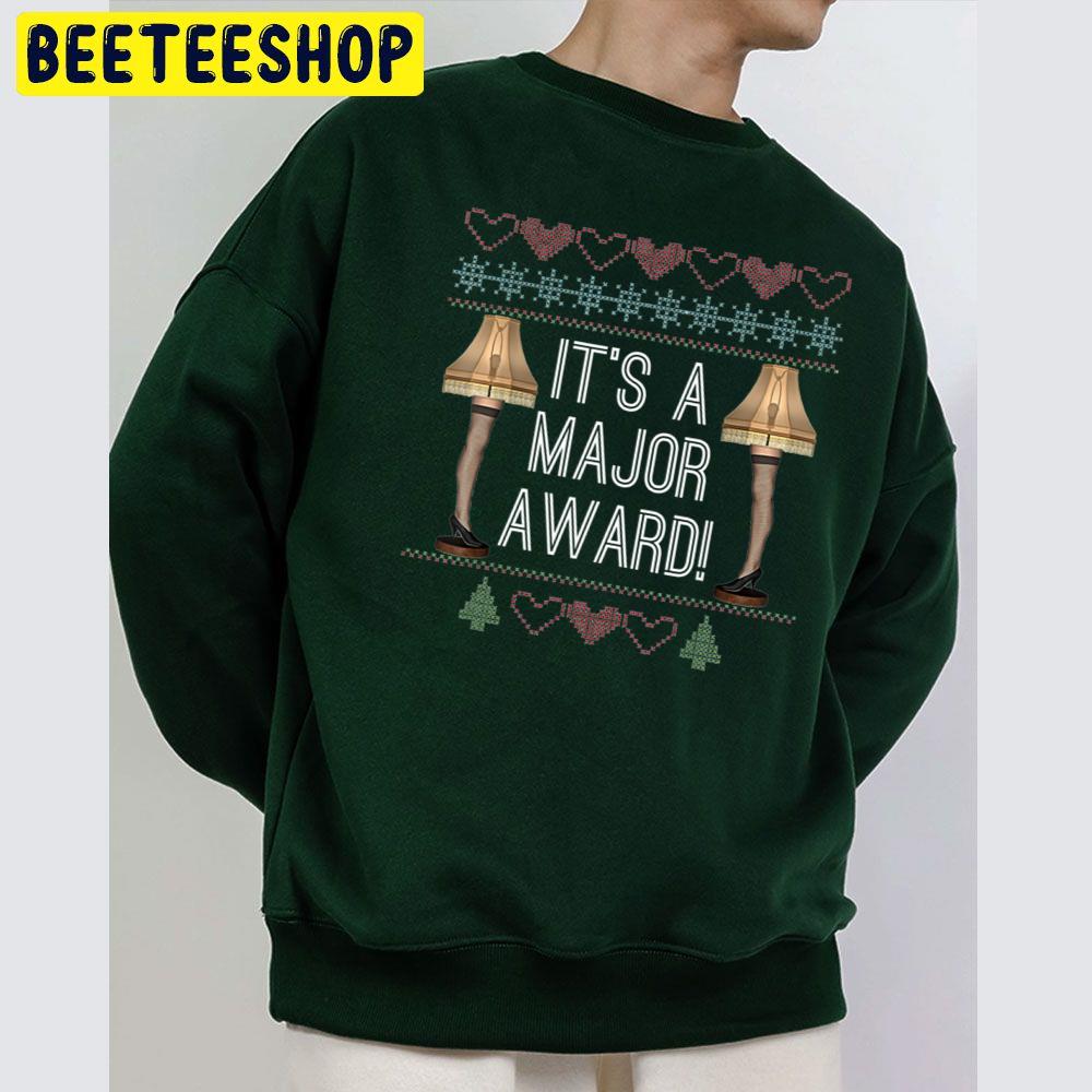 I'ts A Major Award Funny Christmas Fragile Leg Halloween Trending Unisex Sweatshirt I'ts A Major Award Funny Christmas Fragile Leg Halloween Trending Unisex Sweatshirt