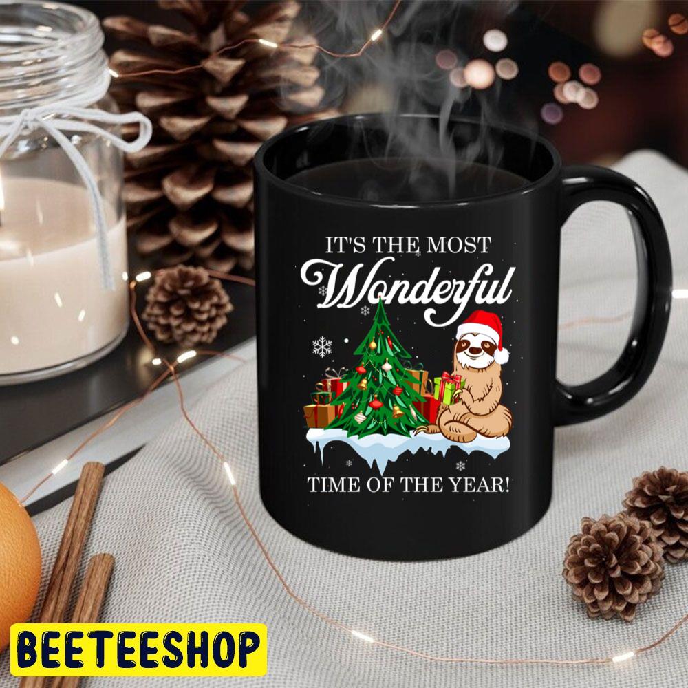It's The Most Wonderful Time Of The Year Christmas Sloth Trending Unisex Hoodie It's The Most Wonderful Time Of The Year Christmas Sloth Trending Unisex Hoodie
