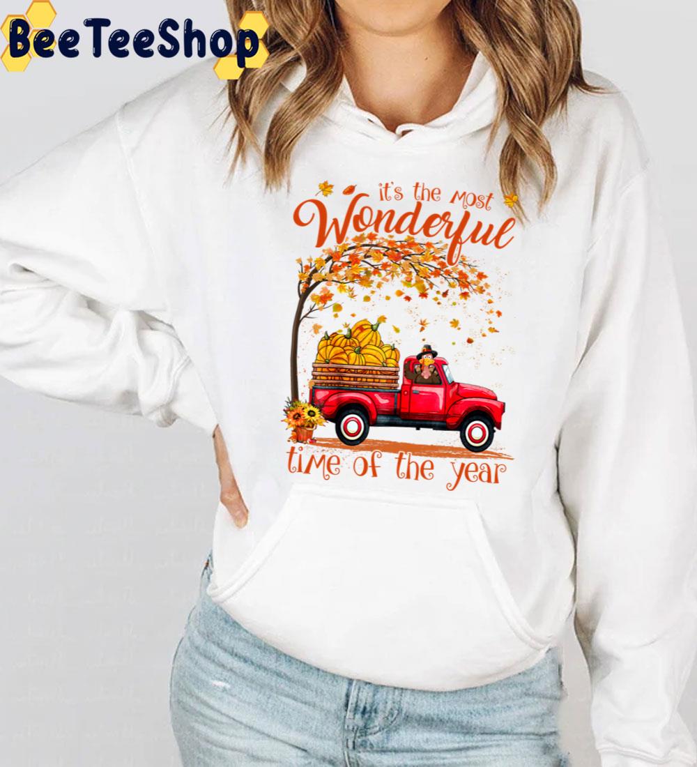 It’s The Most Wonderful Time Of The Year Thanksgiving Turkey Truck Trending Unisex Sweatshirt It’s The Most Wonderful Time Of The Year Thanksgiving Turkey Truck Trending Unisex Sweatshirt