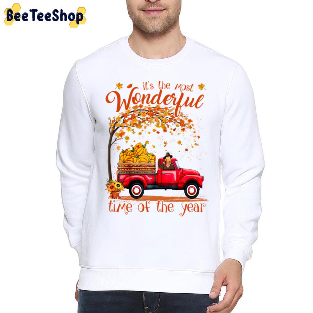 It’s The Most Wonderful Time Of The Year Thanksgiving Turkey Truck Trending Unisex Sweatshirt It’s The Most Wonderful Time Of The Year Thanksgiving Turkey Truck Trending Unisex Sweatshirt