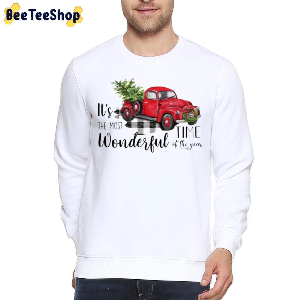 It’s The Most Wonderful Time Of Year Christmas Truck Trending Unisex Sweatshirt It’s The Most Wonderful Time Of Year Christmas Truck Trending Unisex Sweatshirt