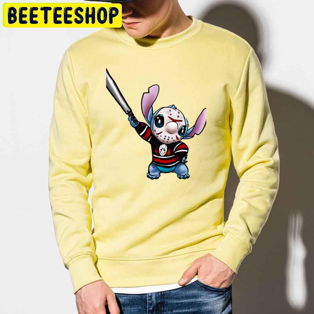 Jason Voorhees Stitch Halloween Trending Unisex Sweatshirt Jason Voorhees Stitch Halloween Trending Unisex Sweatshirt
