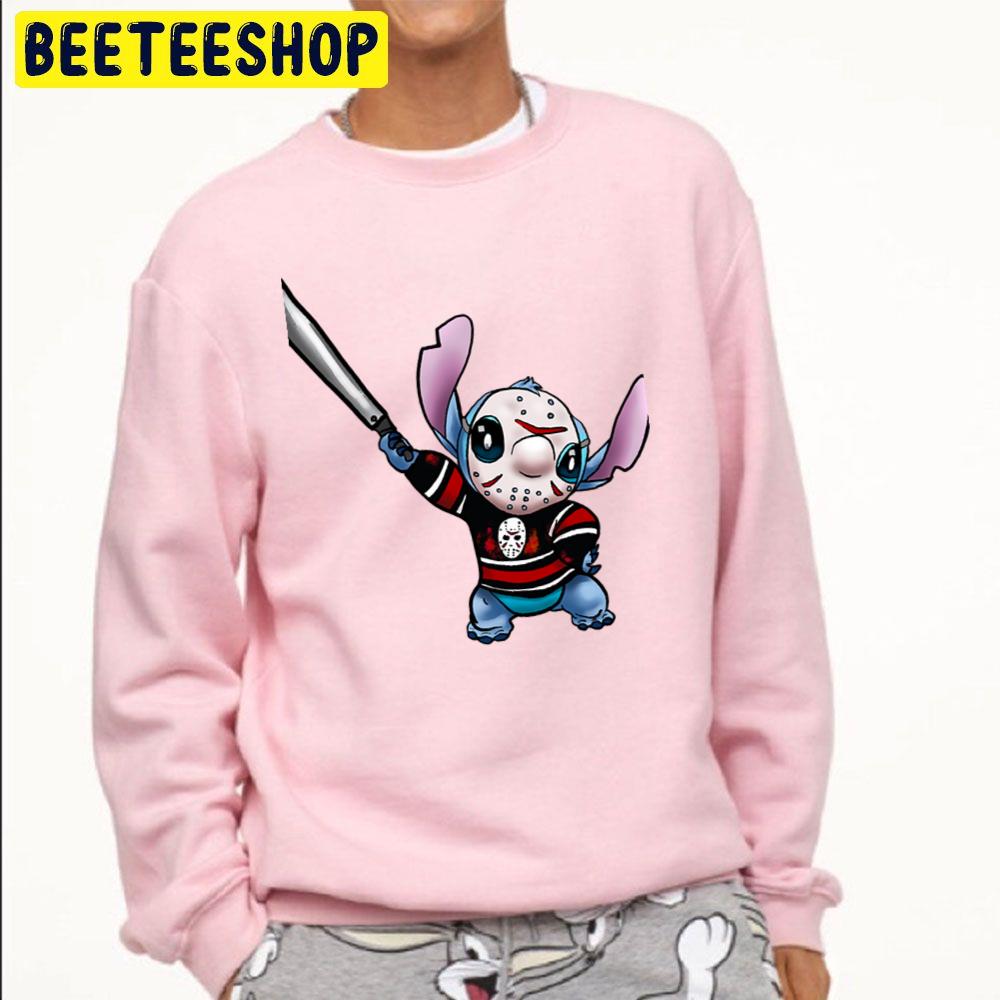 Jason Voorhees Stitch Halloween Trending Unisex Sweatshirt Jason Voorhees Stitch Halloween Trending Unisex Sweatshirt