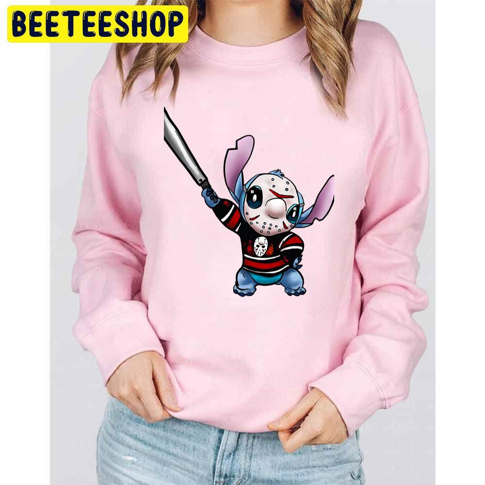 Jason Voorhees Stitch Halloween Trending Unisex Sweatshirt Jason Voorhees Stitch Halloween Trending Unisex Sweatshirt