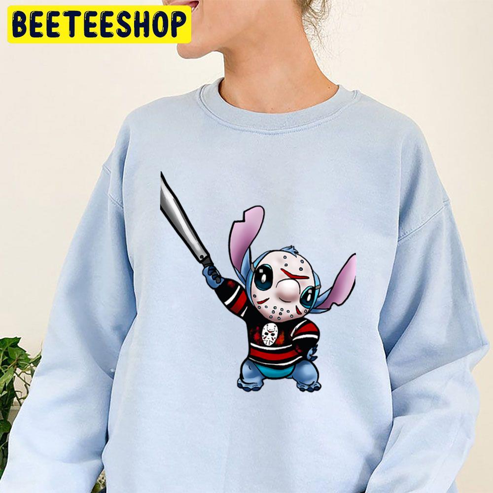 Jason Voorhees Stitch Halloween Trending Unisex Sweatshirt Jason Voorhees Stitch Halloween Trending Unisex Sweatshirt