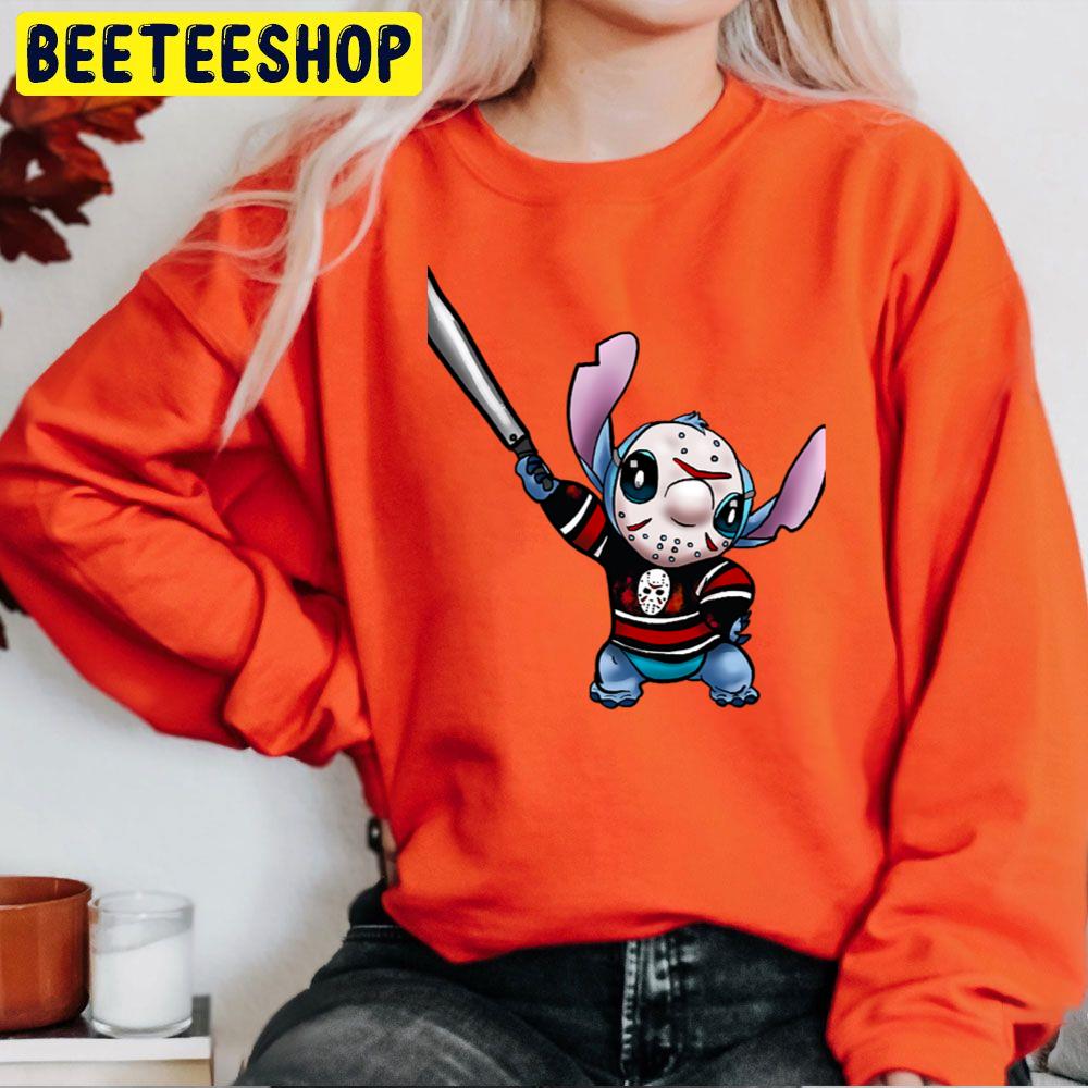 Jason Voorhees Stitch Halloween Trending Unisex Sweatshirt Jason Voorhees Stitch Halloween Trending Unisex Sweatshirt