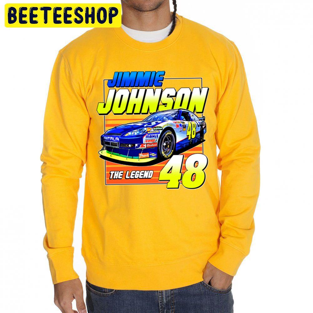 Jimmie Johnson Nascar Legend Number 48 Racing Trending Unisex Sweatshirt Jimmie Johnson Nascar Legend Number 48 Racing Trending Unisex Sweatshirt