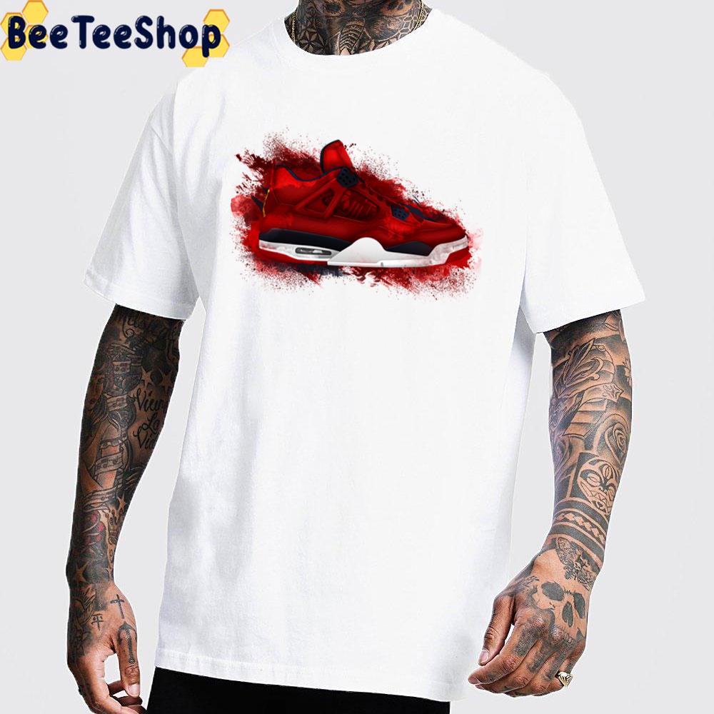 Jordan 4 Fiba Art Trending Unisex Sweatshirt Jordan 4 Fiba Art Trending Unisex Sweatshirt