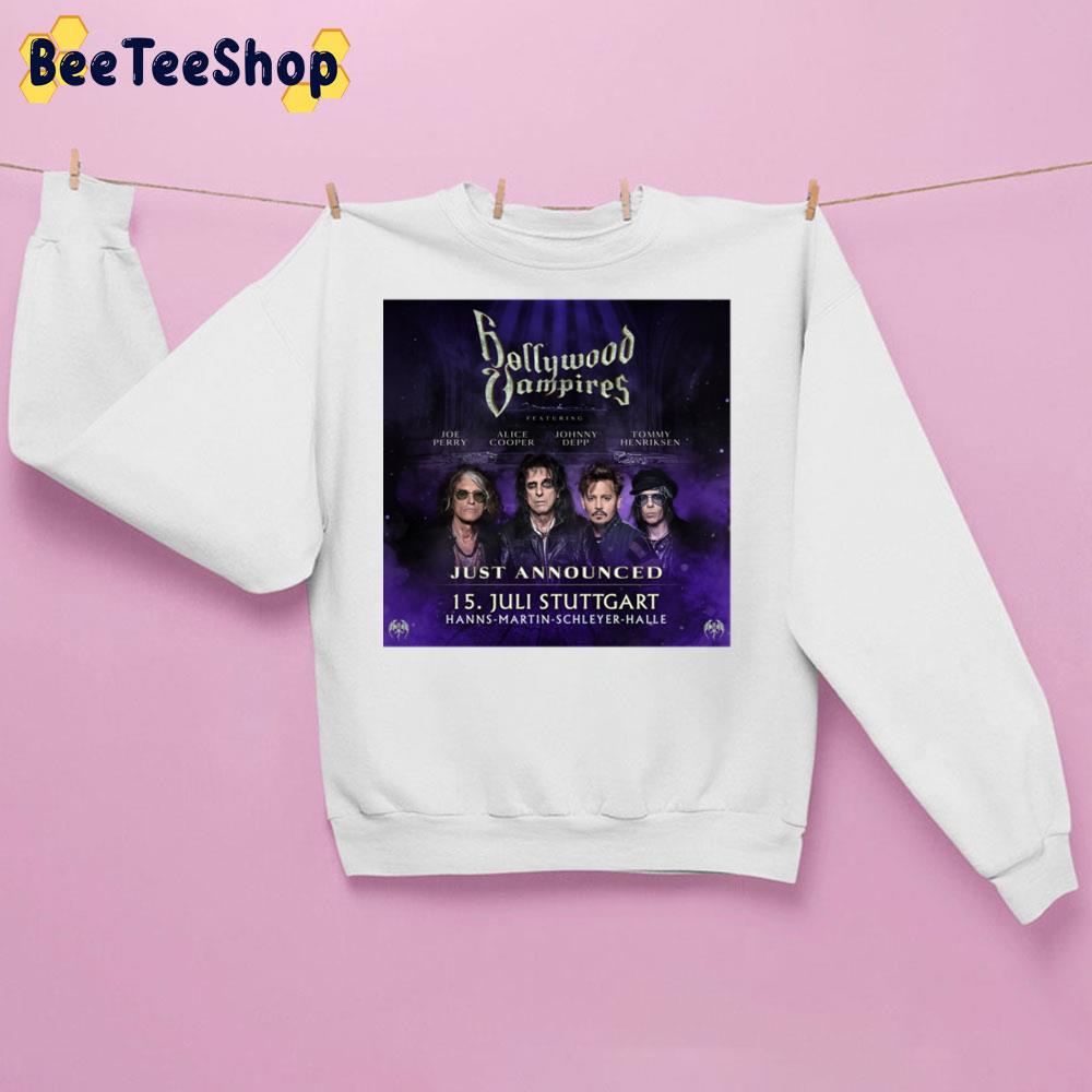 Just Announced 15 Juli Stuttgart Hanns Martin Schleyer Halle Hollywood Vampires Trending Unisex Sweatshirt Just Announced 15 Juli Stuttgart Hanns Martin Schleyer Halle Hollywood Vampires Trending Unisex Sweatshirt