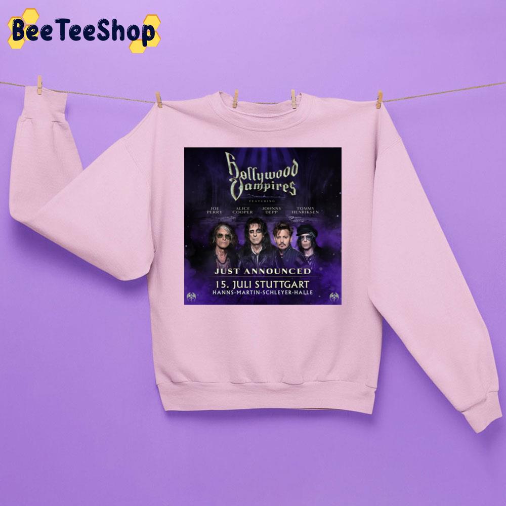 Just Announced 15 Juli Stuttgart Hanns Martin Schleyer Halle Hollywood Vampires Trending Unisex Sweatshirt Just Announced 15 Juli Stuttgart Hanns Martin Schleyer Halle Hollywood Vampires Trending Unisex Sweatshirt