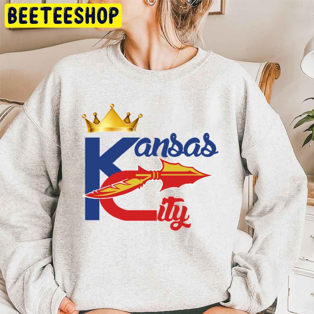 Kansas City Sports Hybrid Design Trending Unisex Sweatshirt Kansas City Sports Hybrid Design Trending Unisex Sweatshirt