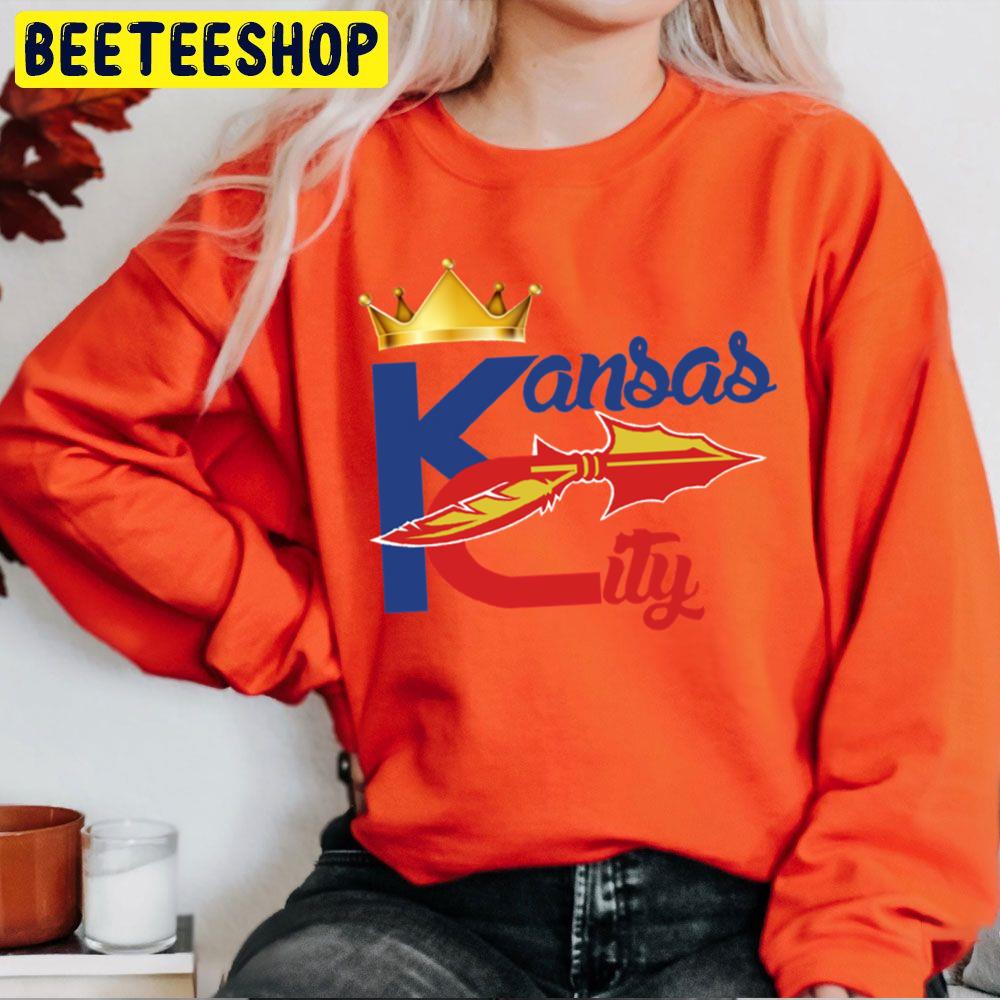 Kansas City Sports Hybrid Design Trending Unisex Sweatshirt Kansas City Sports Hybrid Design Trending Unisex Sweatshirt