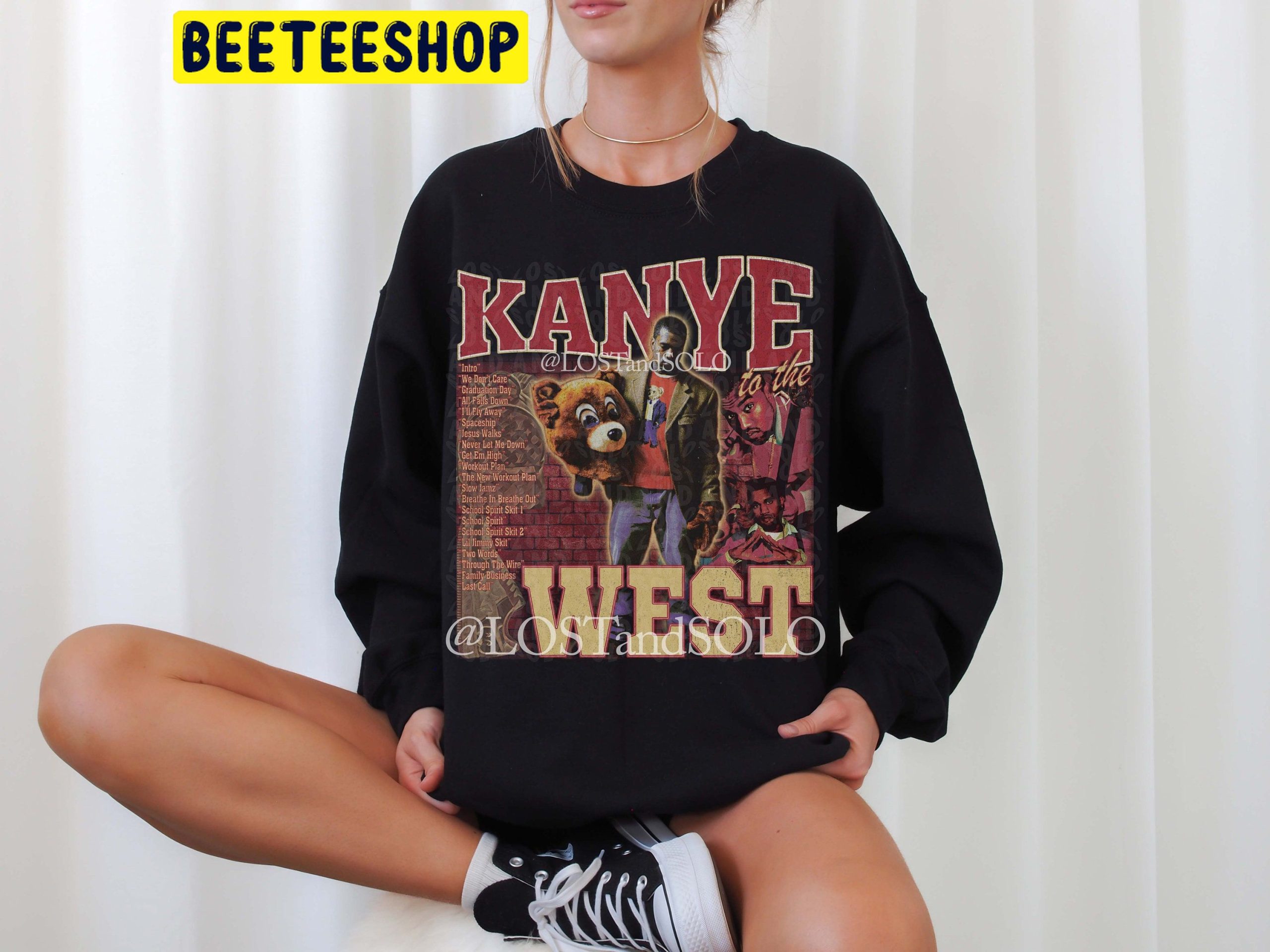 Kanye West College Dropout 90s Vintage X Bootleg Style Trending Unisex T-Shirt Kanye West College Dropout 90s Vintage X Bootleg Style Trending Unisex T-Shirt