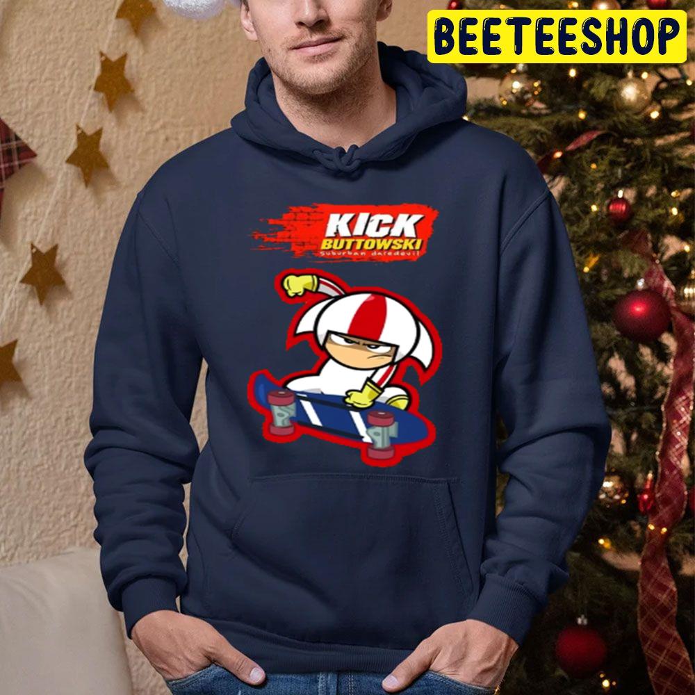 Kick Buttowski Skateboarding Trending Unisex Hoodie Kick Buttowski Skateboarding Trending Unisex Hoodie