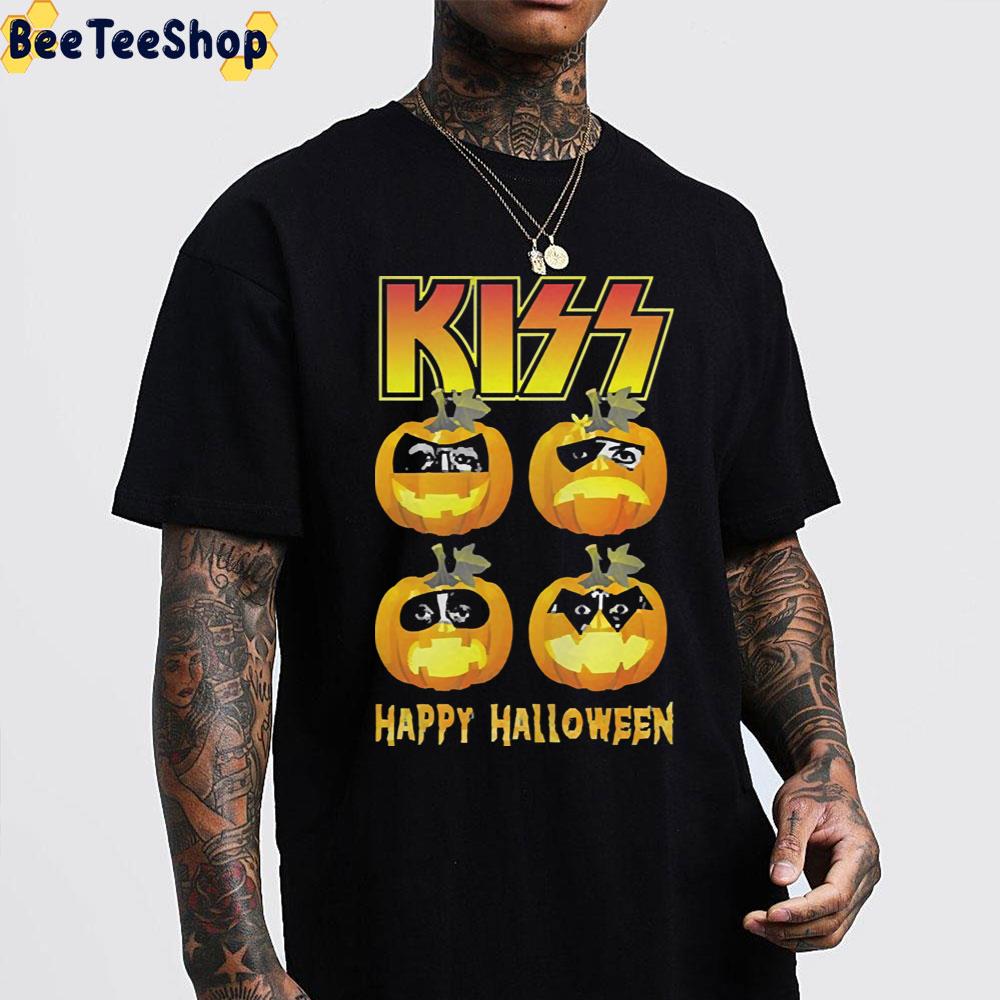 Kiss Pumpkins Happy Halloween Trending Unisex Sweatshirt Kiss Pumpkins Happy Halloween Trending Unisex Sweatshirt
